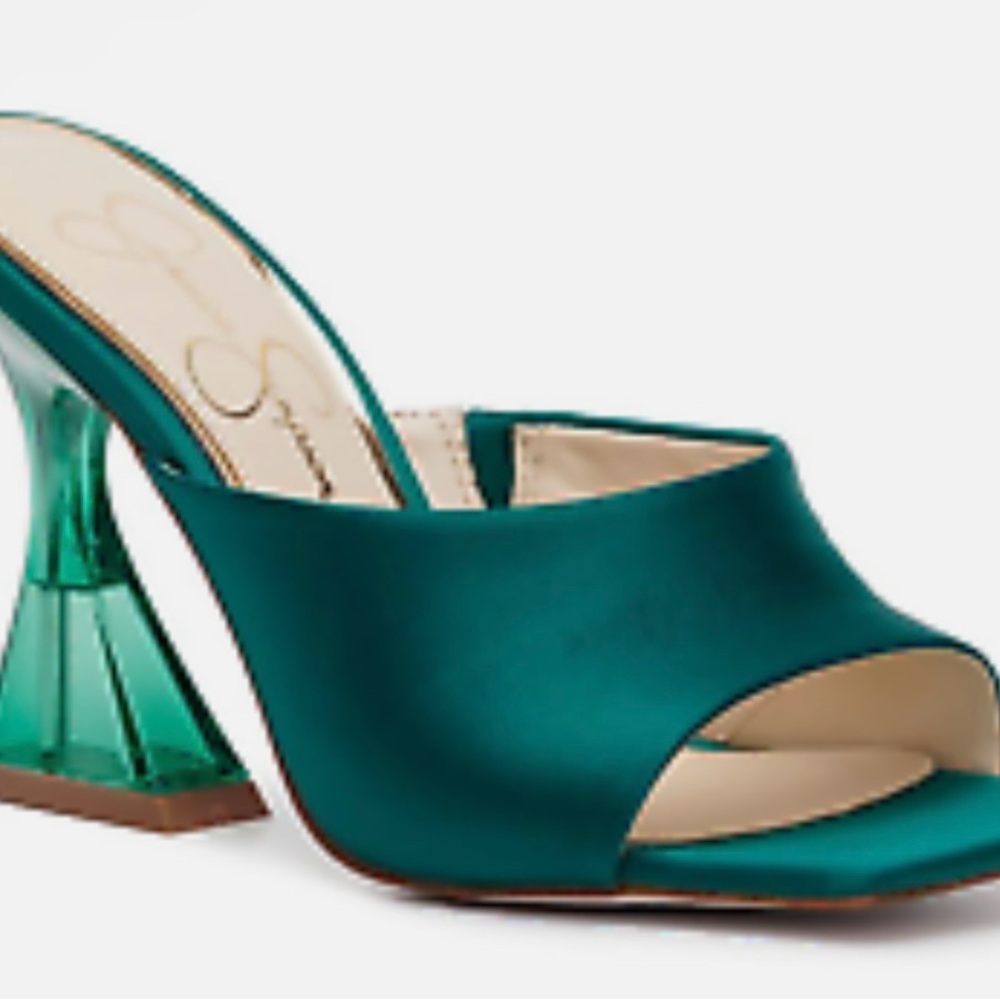 JESSICA SIMPSON JS-SANAA Heels Gem Green New